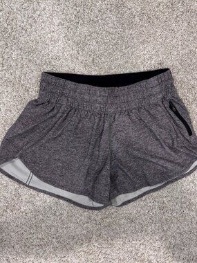 Women's Gray Performance Running Shorts